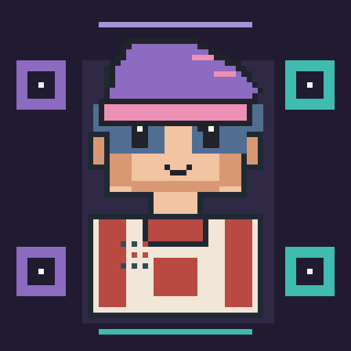 Backgrounds trait Crosschain Portal, shown on a Humble Guy